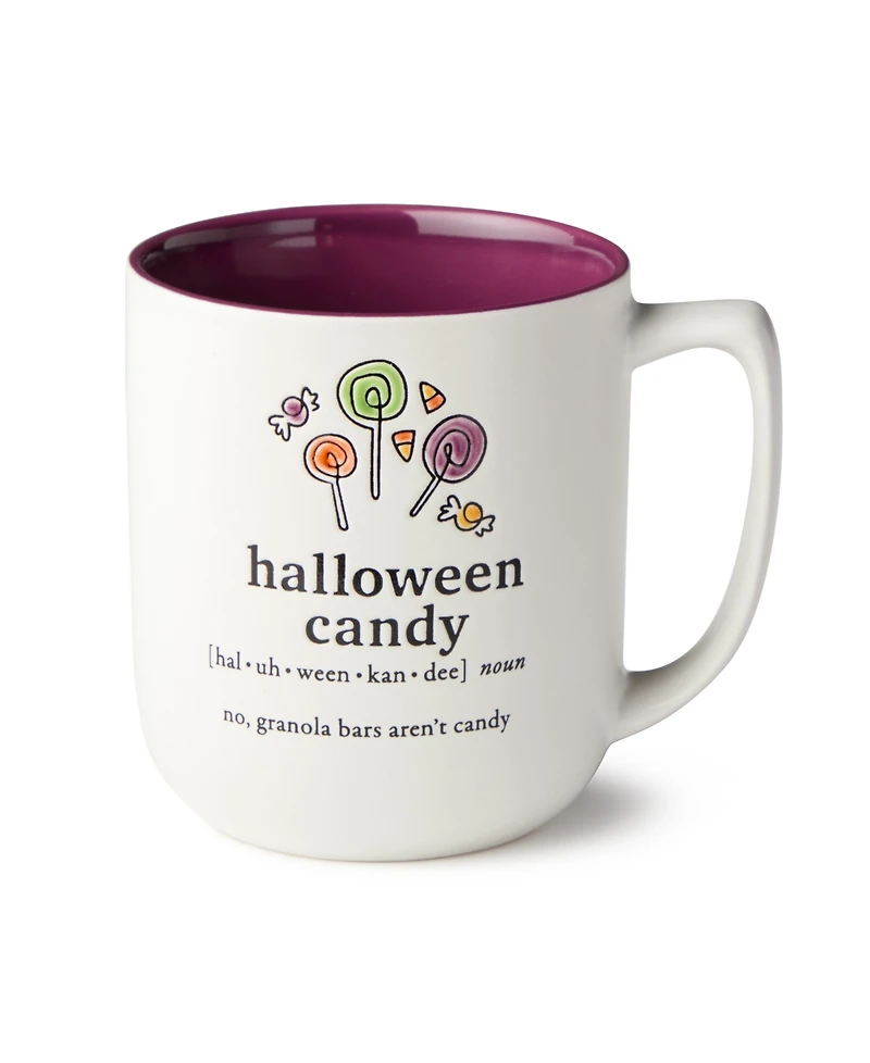 Certified International Halloween Words Mugs, Set of 4