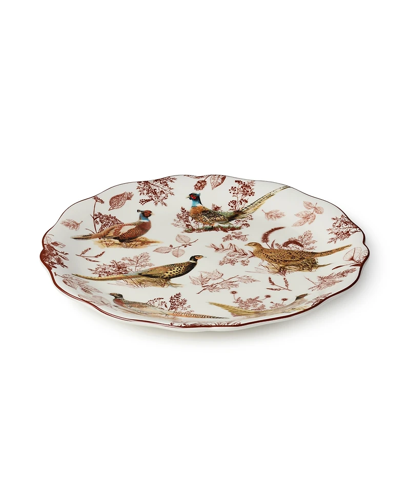 Certified International Pheasant Grove Round Platter
