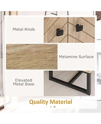 Homcom Modern Sideboard with Shelf, Bar Cabinet