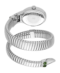 Roberto Cavalli Women's Serpente Ornato Quartz Stainless Steel Bracelet Watch
