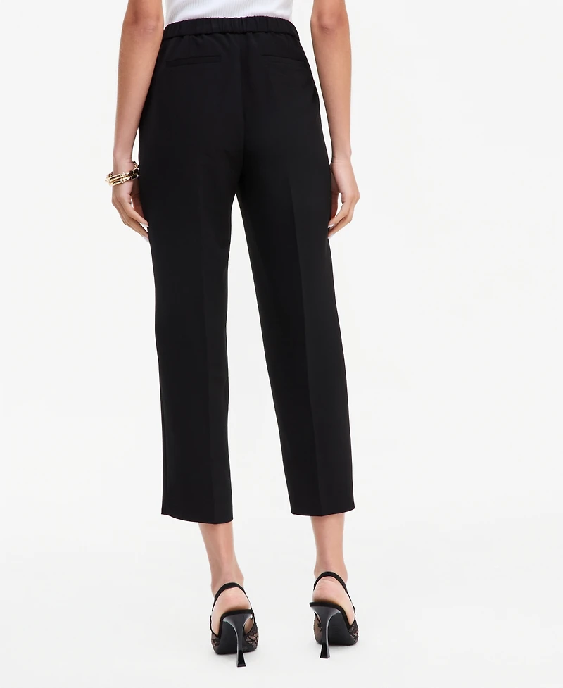 I.n.c. International Concepts Women's Pull-On Cropped Elastic-Waist Pants, Macy's Exclusive