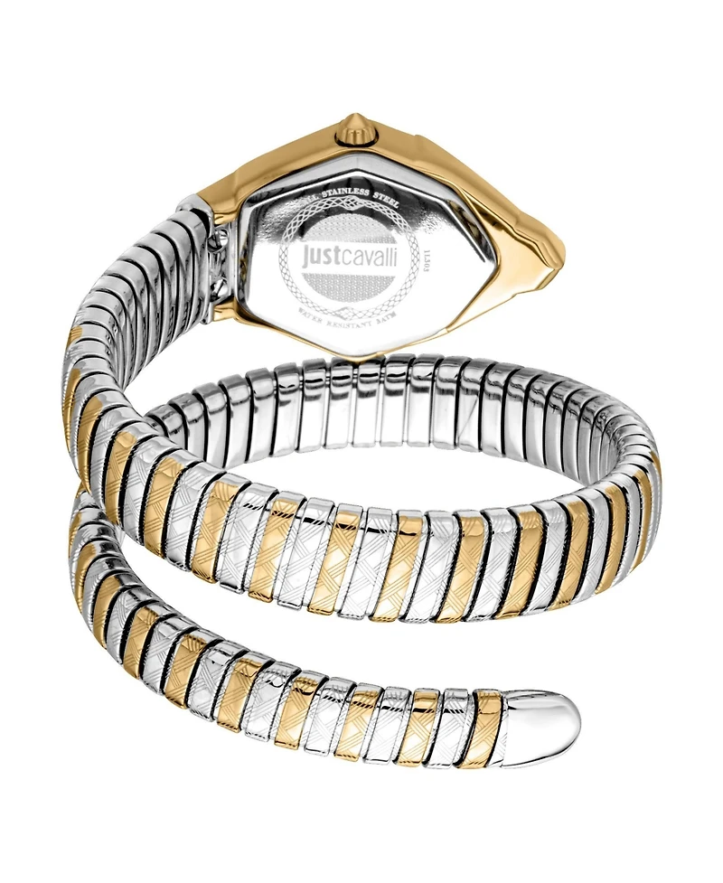 Just Cavalli Women's Glam Chic Quartz Stainless Steel Bracelet Watch