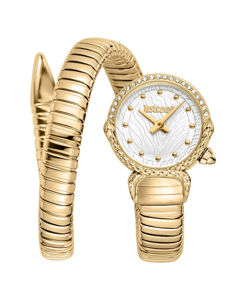 Just Cavalli Women's Radiosa Quartz Ip Stainless Steel Bracelet Watch
