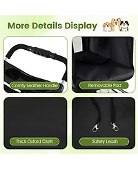 Sugift 3-Wheel Pet Stroller for Small Dogs and Cats up to 33 Lbs
