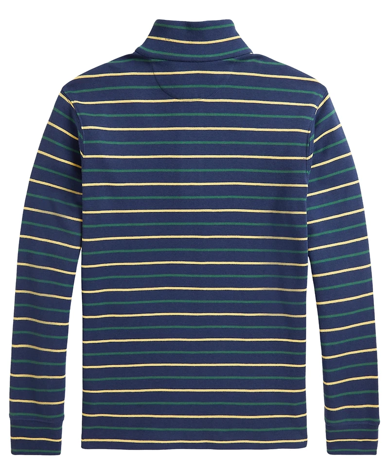 Polo Ralph Lauren Boys' 8-20 Interlock Quarter-Zip Shirt