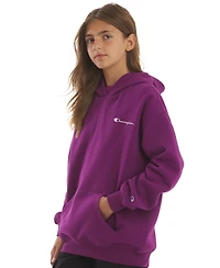 Champion Girls' 4-16 Bow Graphic Hooded Sweatshirt