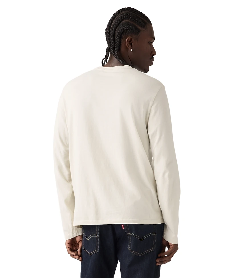 Levi's Men's Long Sleeve Crewneck Pocket T-Shirt
