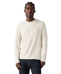 Levi's Men's Long Sleeve Crewneck Pocket T-Shirt