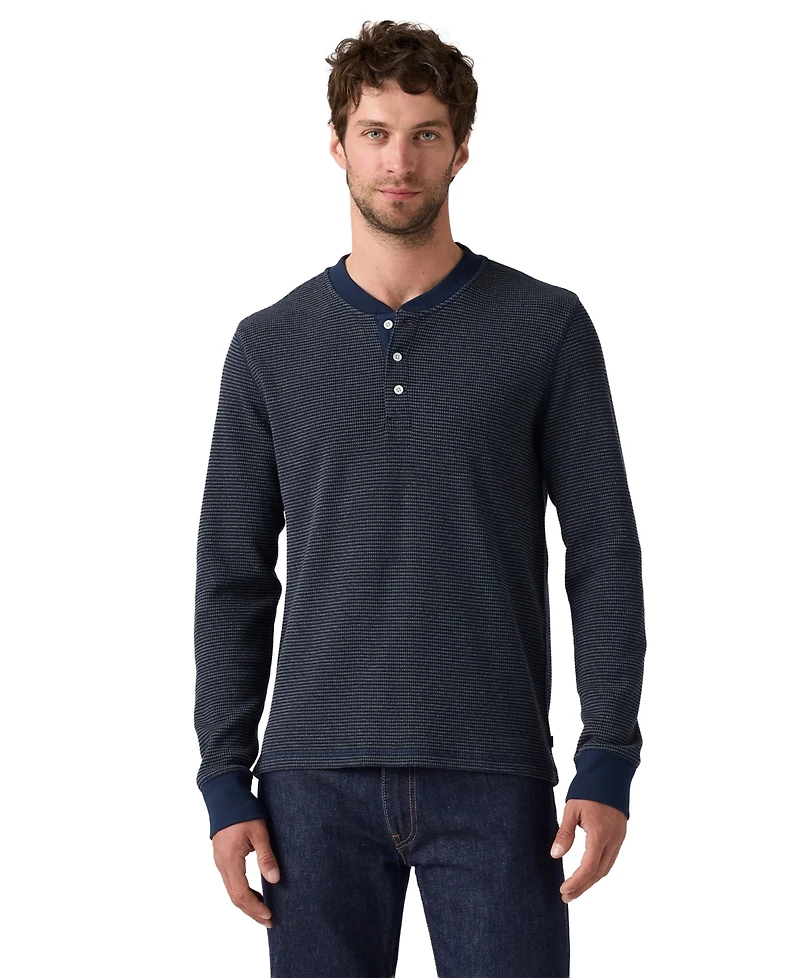 Levis Men's Long-Sleeve Thermal Henley Shirt