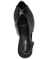 Calvin Klein Women's Dorris Peep Toe High Stiletto Pumps