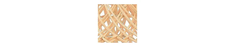 The Artisan & Company Caping Rattan Pendant Ceiling Light
