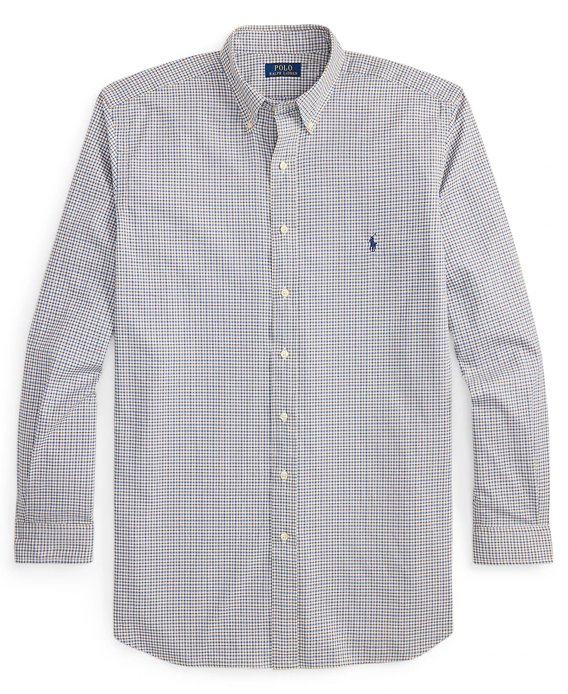Polo Ralph Lauren Men's Big & Tall Plaid Twill Shirt