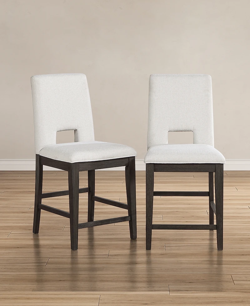 Summit 2-Piece Counter Chair Set, Macy's Exclusive