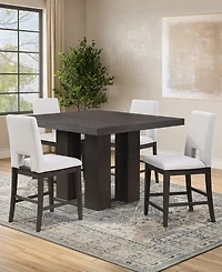 Summit 5-Piece Dining Set (Counter Table & 4 Counter Chairs), Macy's Exclusive