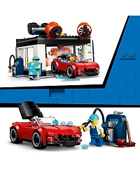 Lego City Drive-Through Car Wash 60497 583-Piece Building Set, Ages 6+