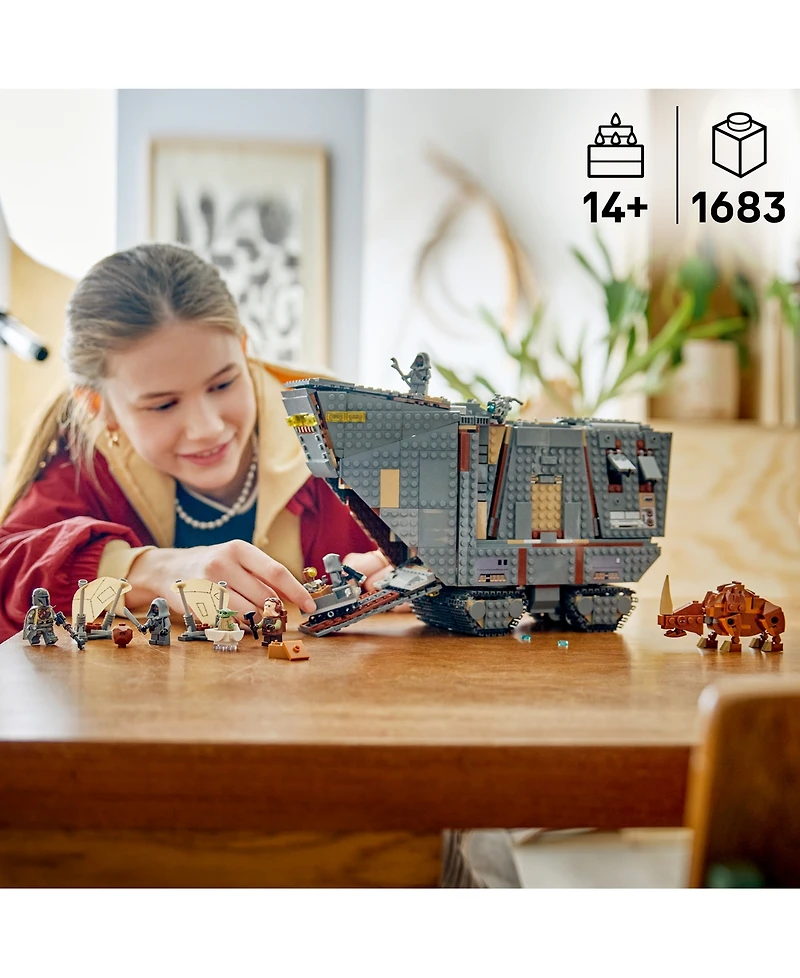 Lego Star Wars Offworld Sandcrawler and Mudhorn 75453 1683-Piece Building Set, Ages 14+
