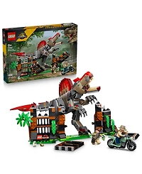 Lego Jurassic World Spinosaurus Dinosaur Escape 77982 820-Piece Building Set, Ages 9+