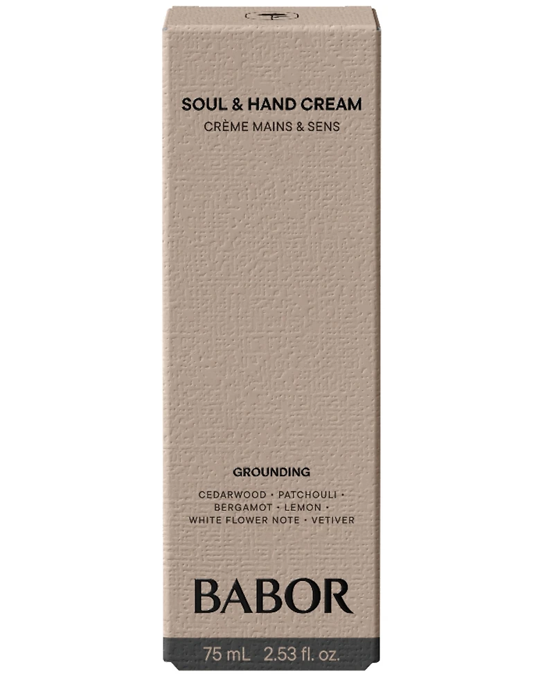 Babor Soul & Body Grounding Hand Cream, 2.53 oz.
