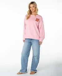 Roxy Women's Morning Stroll Graphic Fleece Crewneck Sweatshirt