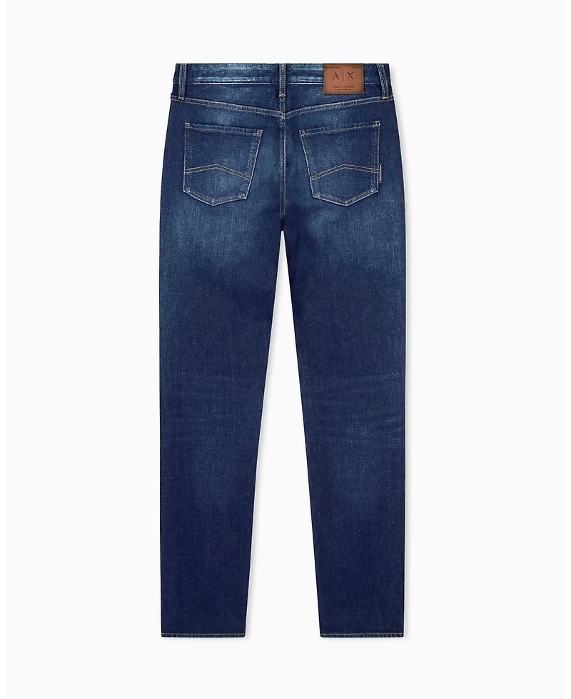 A|X Armani Exchange Men's Slim-Fit Stretch Denim Jeans