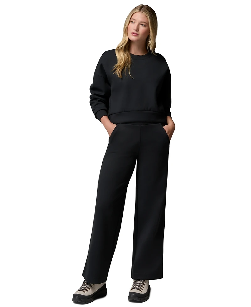 Columbia Women's Amaze Heavyweight Relaxed-Fit Cropped Sweatshirt