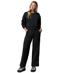 Columbia Women's Amaze Heavyweight Relaxed-Fit Cropped Sweatshirt