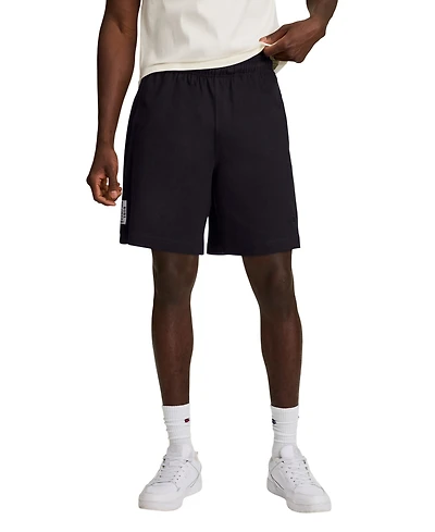 Champion Men's Jersey Embroidered C Logo Shorts, 7" Inseam