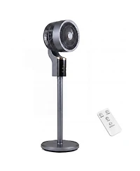 Sugift 40W Adjustable Oscillating Pedestal Fan 900 Cfm 8-Speed with Remote and 12-Hour Timer