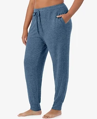 Cuddl Duds Plus SoftKnit Jogger Sweater-Knit Drawcord Waistband Pants