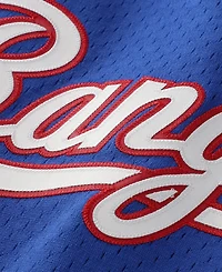 Mitchell Ness Men's Nolan Ryan Royal Texas Rangers Big Tall Cooperstown Mesh Batting Practice Jersey