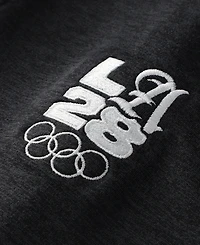 Nike Men's Black LA28 Summer Olympics Stride Raglan Dri-fit Half-Zip Pullover