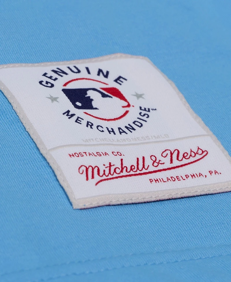Mitchell & Ness Men's Light Blue Detroit Tigers Insignia Premium T-Shirt