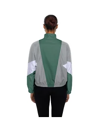 New Era Women's Boston Red Sox Leisure City Connect Color Block Full-Zip Windbreaker