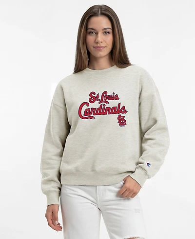Champion Women's St. Louis Cardinals All-Star Long-Sleeve Graphic Sweatshirt