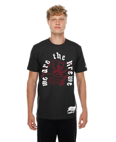 New Era Men's Black Tampa Bay Buccaneers We are the Krewe Draft T-Shirt