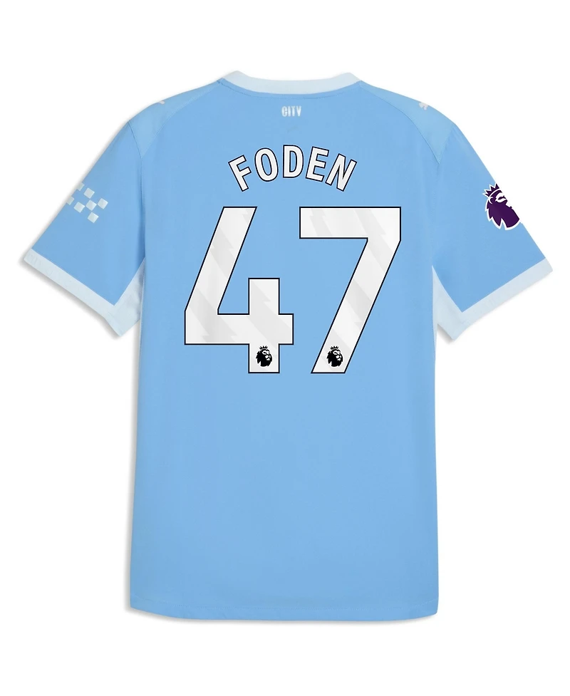 Puma Men's Phil Foden Light Blue Manchester City 2026/27 Home On-Field Authentic Jersey