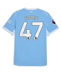 Puma Men's Phil Foden Light Blue Manchester City 2026/27 Home On-Field Authentic Jersey