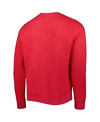 47 Brand Men's Heathered Red Tampa Bay Buccaneers Bypass Tribeca Pullover Sweatshirt