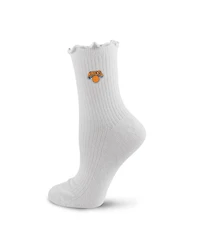Pro Compression Women's New York Knicks Lettuce-Edge Ribbed Quarter Socks