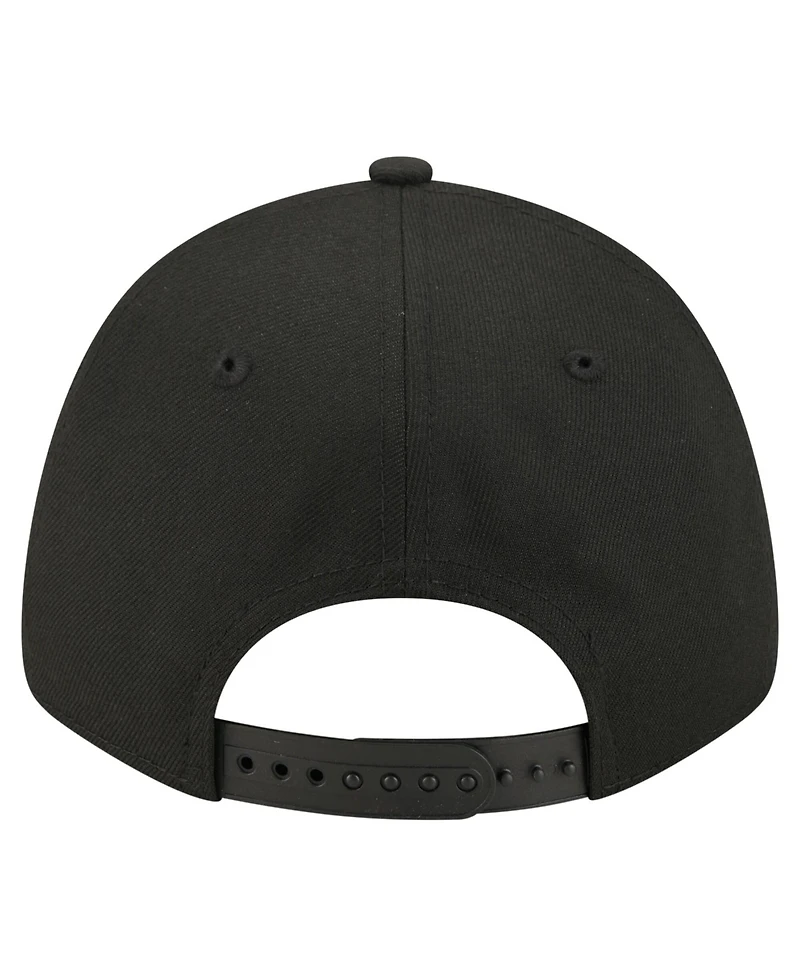 New Era Men's Black San Francisco 49ers Core Team 9FORTY Adjustable Hat