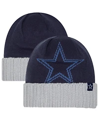 New Era Toddler Navy Dallas Cowboys Oversize Cuffed Knit Hat