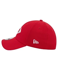 New Era Men's Red Kansas City Chiefs Core Team 39THIRTY Flex Hat