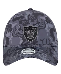 New Era Women's Black Las Vegas Raiders Trippy 9TWENTY Adjustable Hat