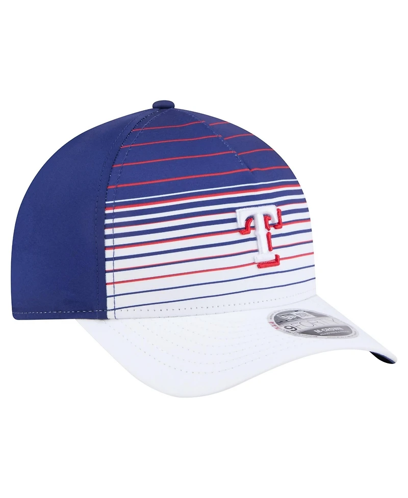 New Era Men's Royal Texas Rangers Gradient 9FORTY M-Crown Adjustable Hat