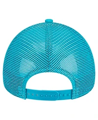 New Era Big Boys and Girls Aqua Miami Dolphins Main A-Frame 9FORTY Adjustable Hat