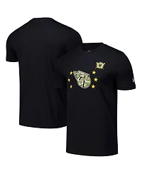 New Era Men's Black Cleveland Guardians 2024 Armed Forces Day T-Shirt