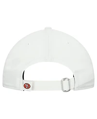 New Era Women's White San Francisco 49ers Team Fan 9TWENTY Adjustable Hat