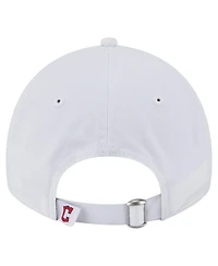 New Era Women's White Cleveland Guardians Team Fan 9TWENTY Adjustable Hat