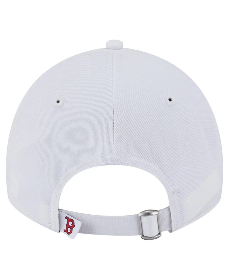 New Era Women's White Boston Red Sox Team Fan 9TWENTY Adjustable Hat