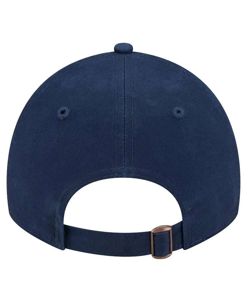 New Era Men's Navy Dallas Cowboys Stamp 9TWENTY Adjustable Hat
